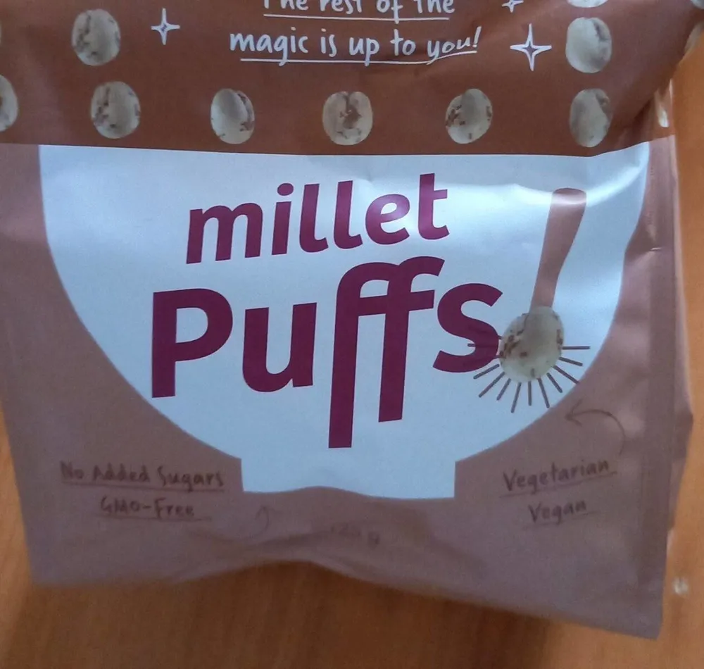 Millet puffs