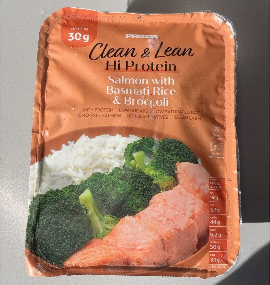 Clean & Lean Hi Protein Salmon with Bastami Rice & Broccoli