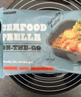 Seafood paella