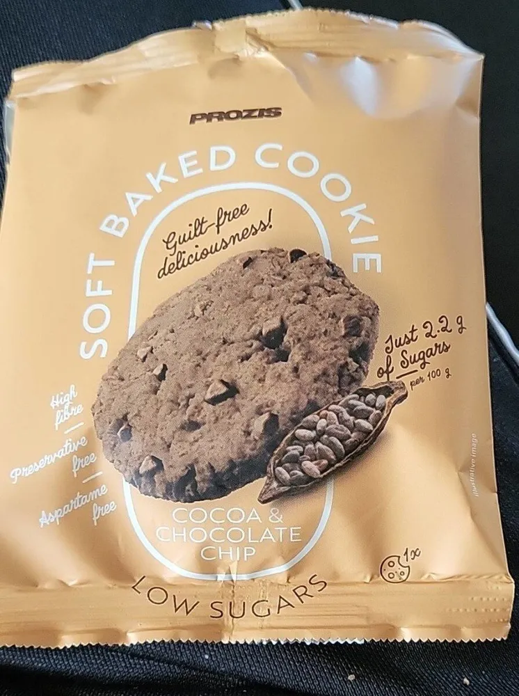 Soft baked cookie