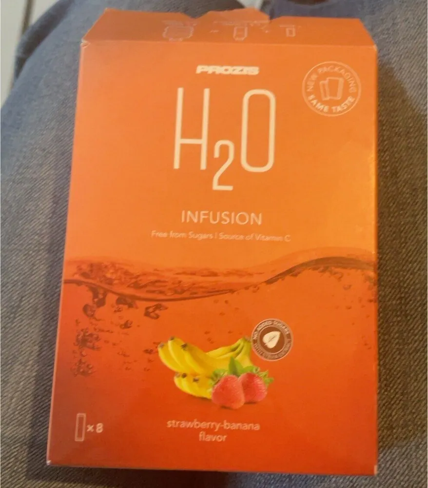H20 Infusions banane fraise