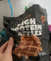 High protein waffle