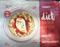 Diet chicken caprese pasta