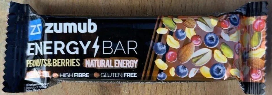 Energy bar peanuts & Berries