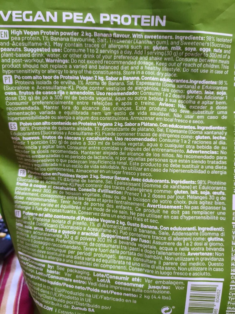 Vegan Pea Protein