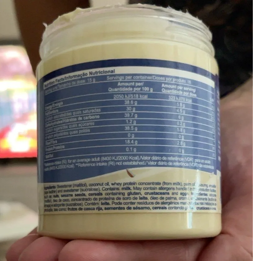 Protein spread coconut