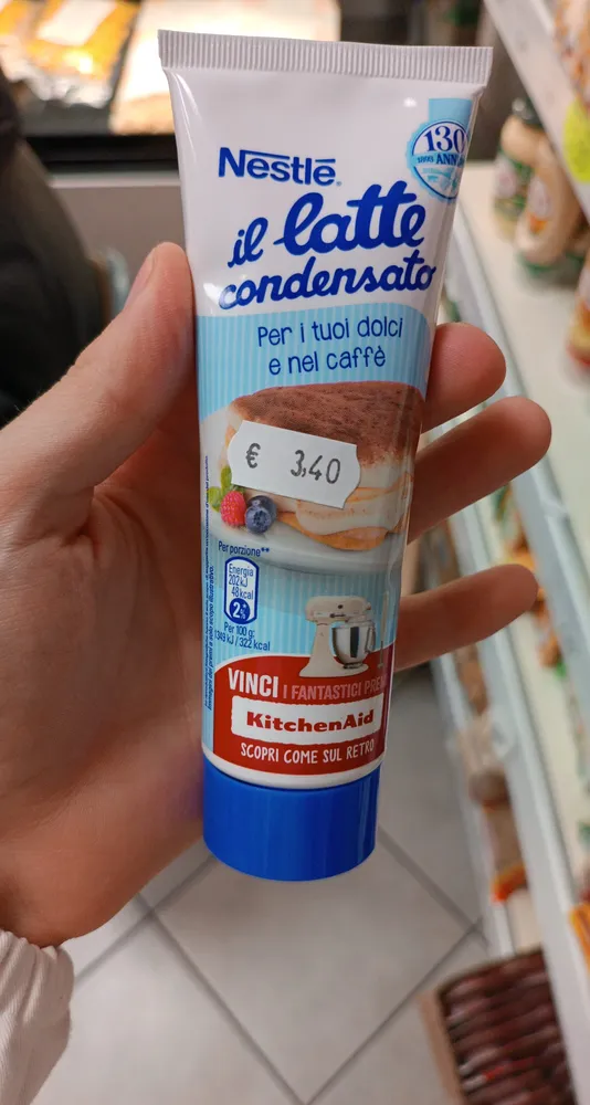 Latte condensato