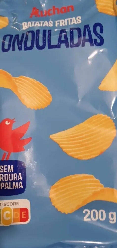 Batatas Fritas Onduladas
