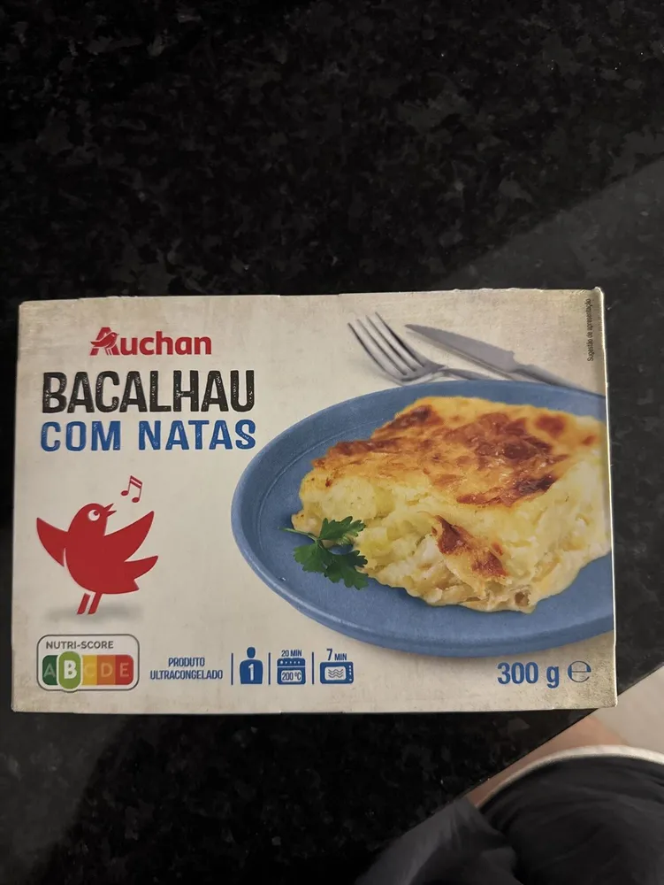 Bacalhau Com Natas
