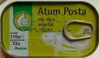 Atum Posta em óleo vegetal