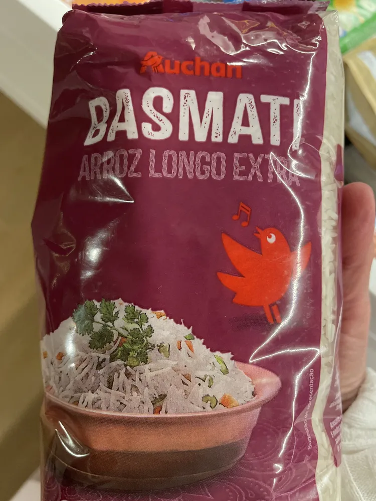 Arroz longo extra Basmati