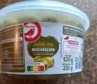 Azeitona verde descaroçada