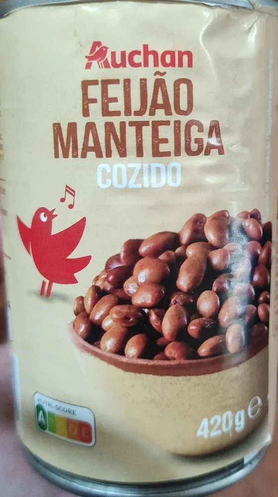 Feijão-Manteiga Cozido