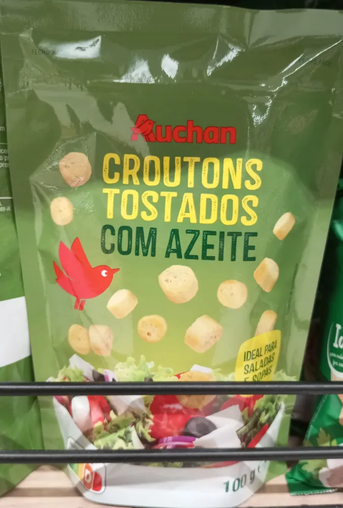 Croutons Tostados com Azeite