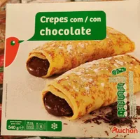 Crepes con chocolate