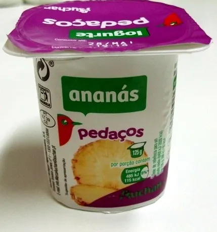 pedaços ananás