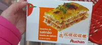 Lasaña de salmon