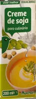 Creme de soja