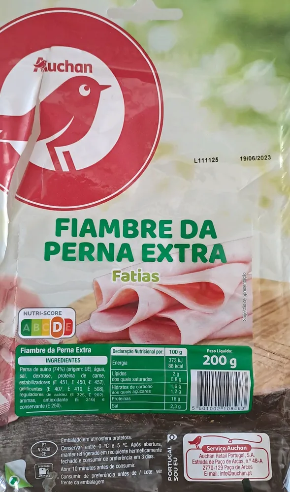 Fiambre da Perna Extra Fatias