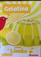 Gelatina sabor a limón
