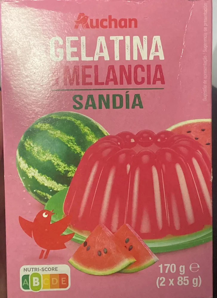 Gelatina Sabor Melancia