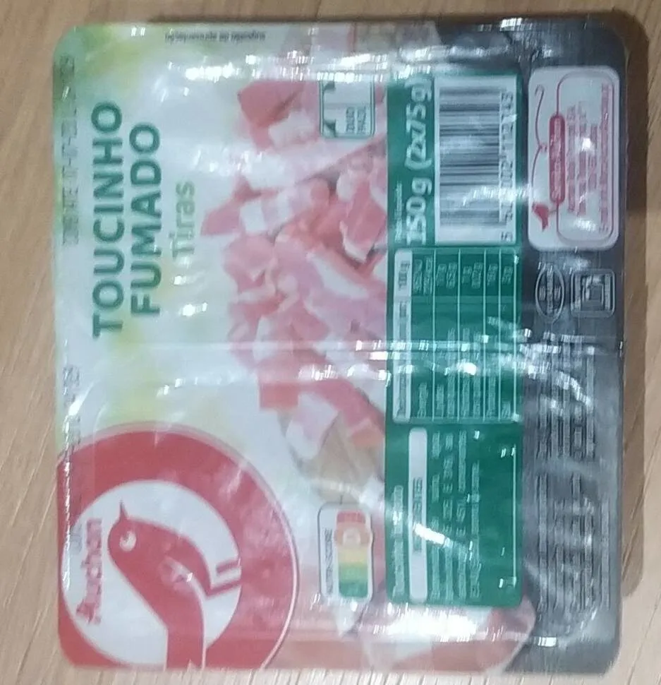 Toucinho fumado - tiras