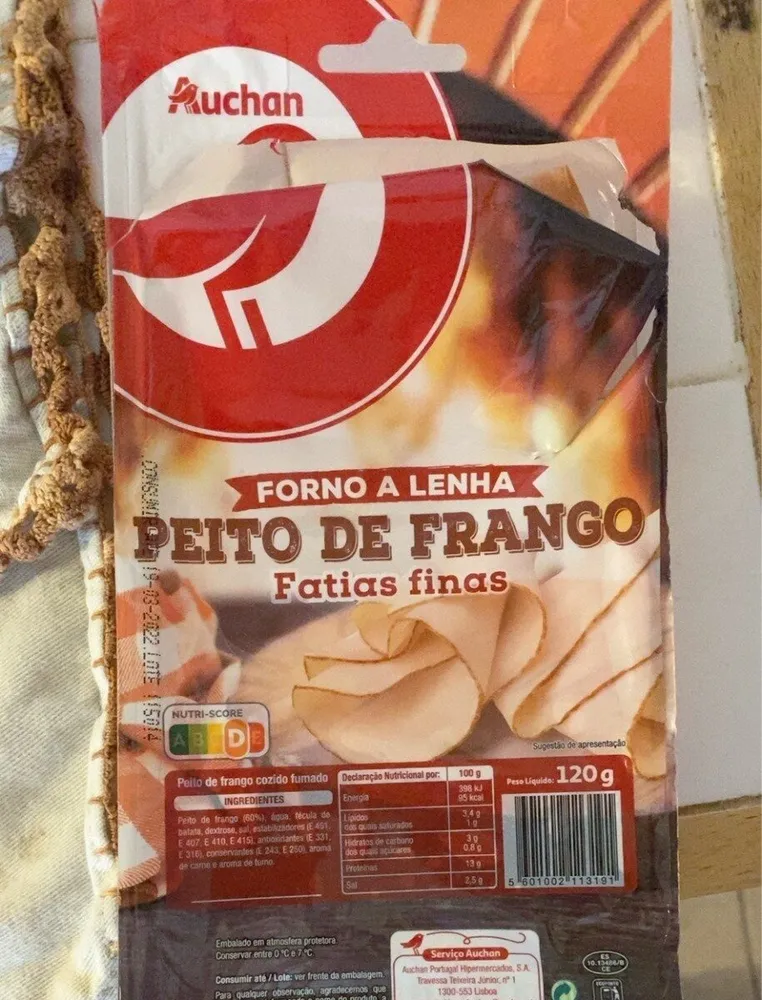 Peito de frangos