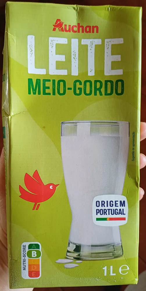 Leite Meio-Gordo