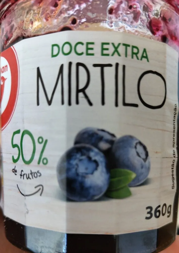 Confiture extra myrtilles