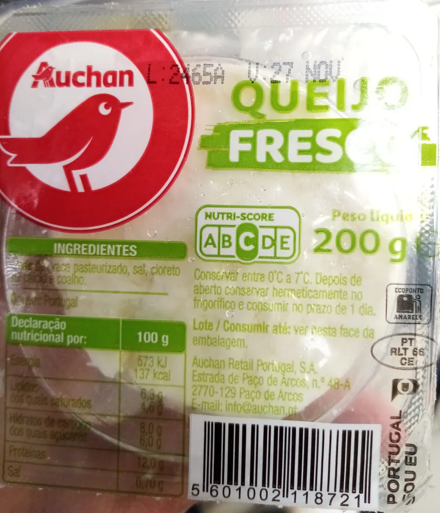 Queijo Fresco