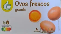 Ovos frescos grande