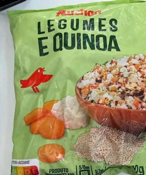 Legumes e quinoa