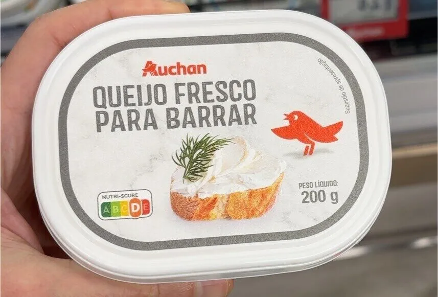 Queijo fresco para barrar