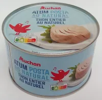 Atum posta ao natural