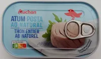 Atum posta ao natural