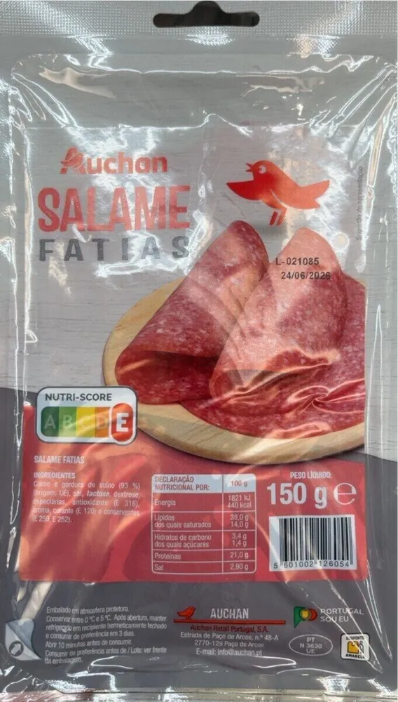 Salame Fatias