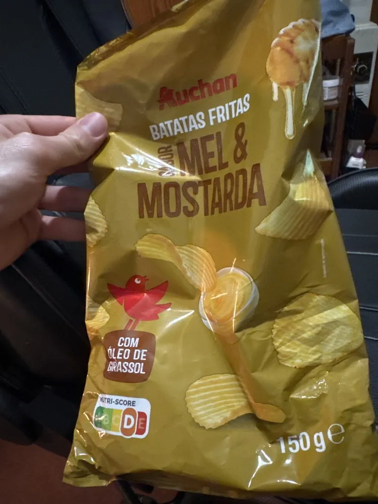 Batatas Fritas Sabor Mel E Mostarda
