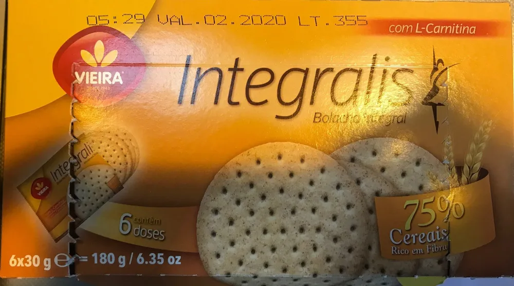 Vieira Integralis Biscuits 175