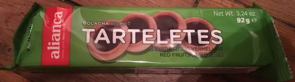 Biscuit Tarteletes Red Fruits Flavoured