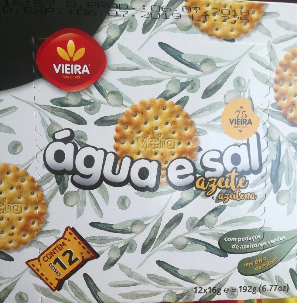 água e sal