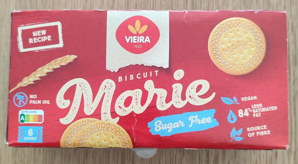 Biscuit Marie Sugar Free