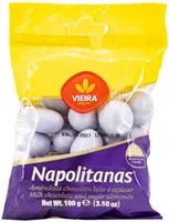 Amêndoas chocolate leite e açúcar