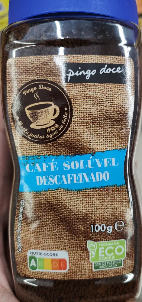 Café Solúvel Descafeinado