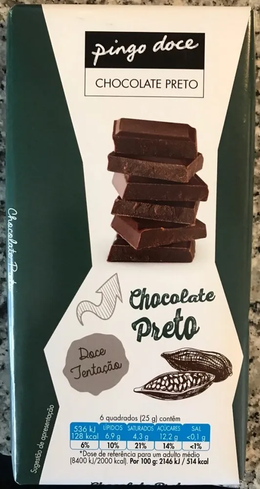 Chocolate preto