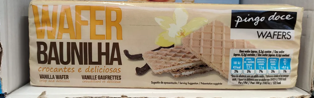 Wafer Baunilha