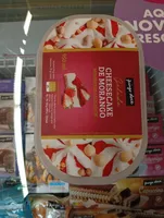 Gelado Cheesecake Morango