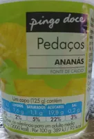Pedaços Ananás