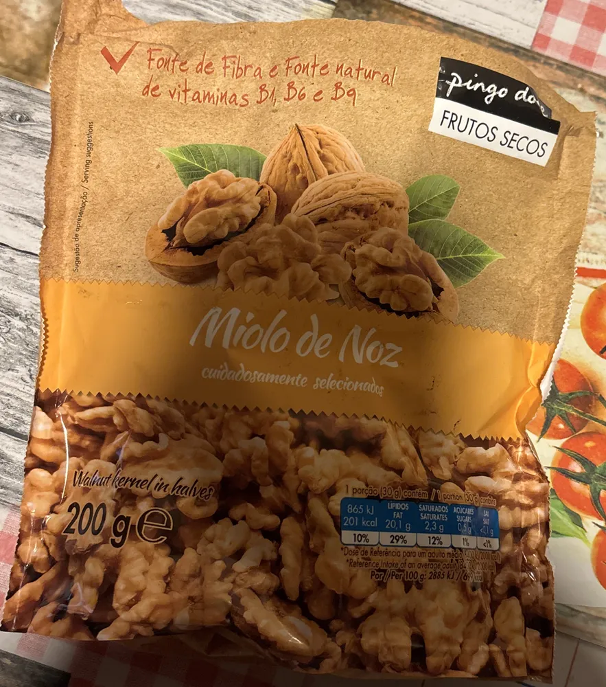 Frutos Secos Miolo de Noz