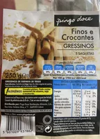 Gressinos Clássicos e Finos