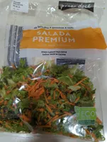 Salada Premium Alface Verde e Cenoura